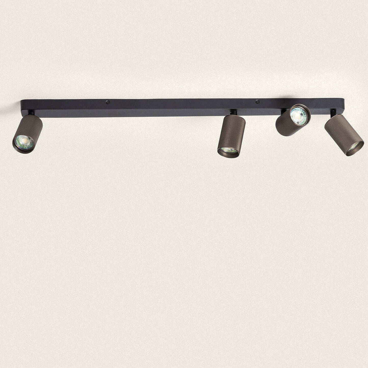 Plafonnier LED 4 Spots Orientables 20W IP20 en Aluminium