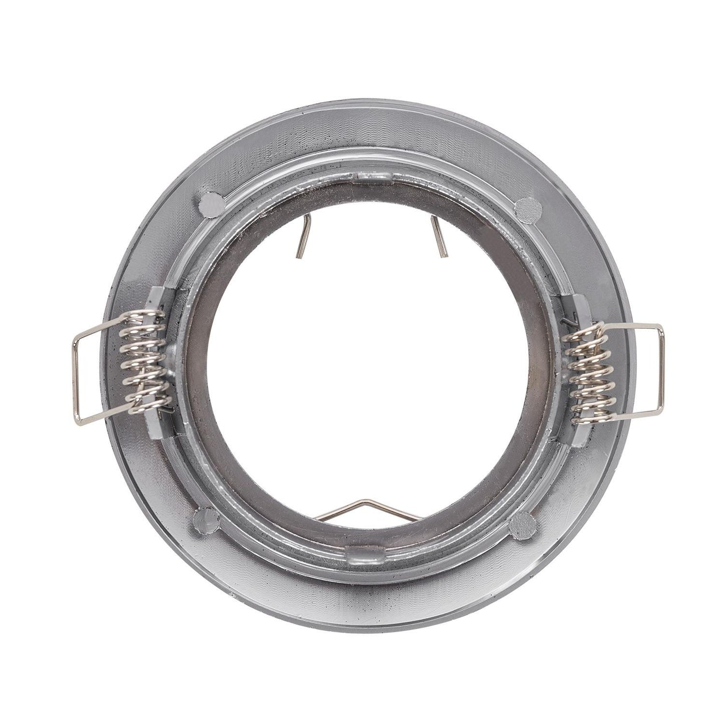 Collerette Downlight Ronde Orientable, Coupe 72mm, IP20, Aluminium