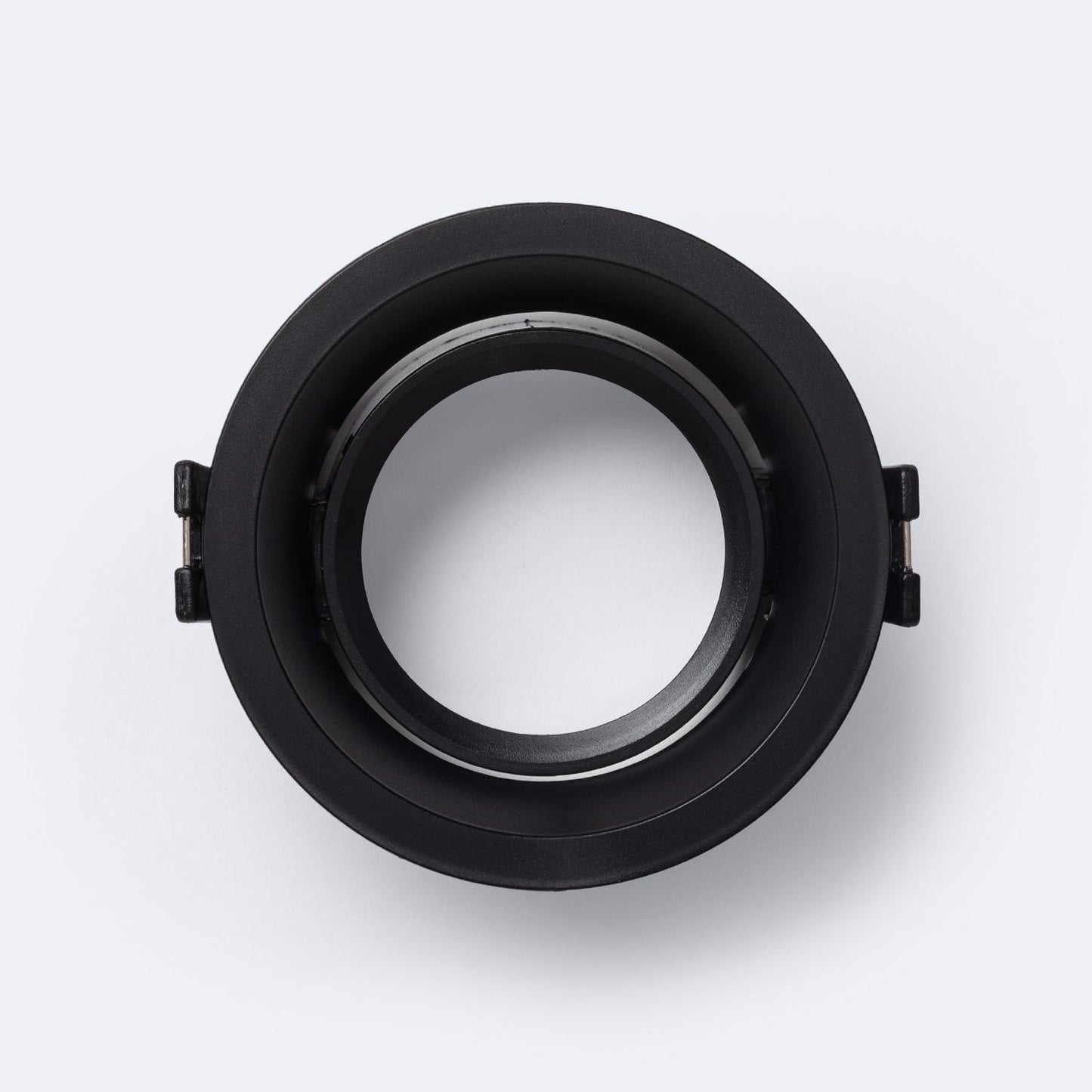 Collerette Downlight Orientable Noir Ø75 mm IP20 pour Intérieur