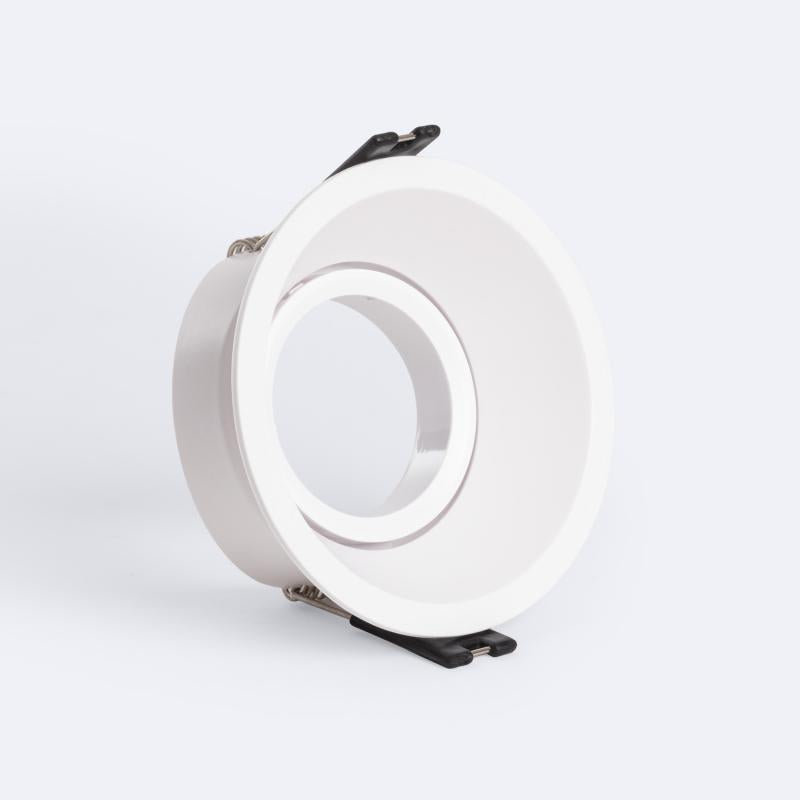 Collerette Downlight Orientable GU10 Ø85 mm IP20 Encastrée
