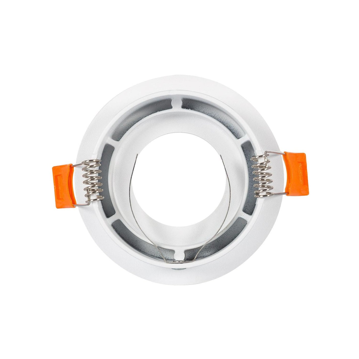 Collerette Downlight Ronde Blanche, Encastrable, IP20, Ø 70mm