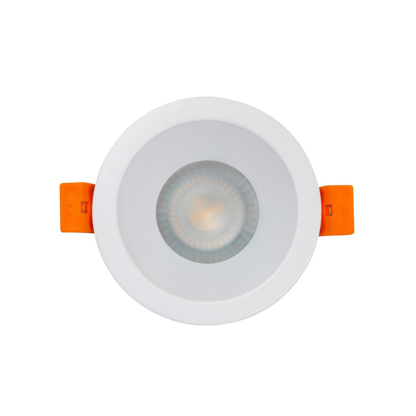 Collerette Downlight Ronde IP65, Encastrée, Aluminium, Ø75 mm