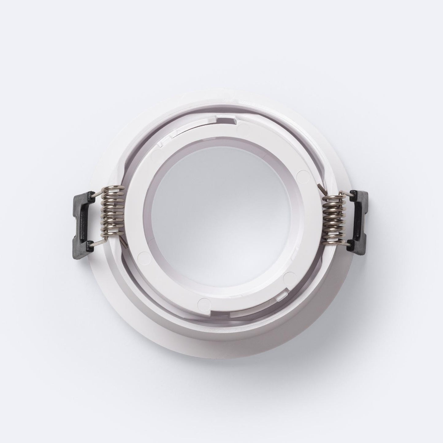 Collerette Downlight Orientable Conique GU10/GU5.3, IP20, Installation Encastrée