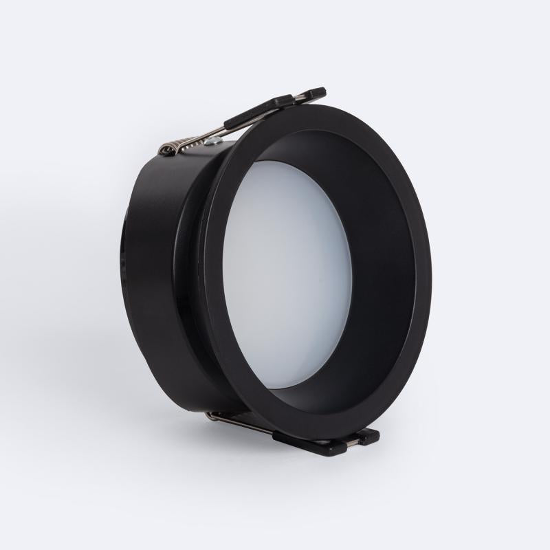 Collerette Downlight Conique IP65, Douille GU10, Installation Encastrée, Ø75 mm