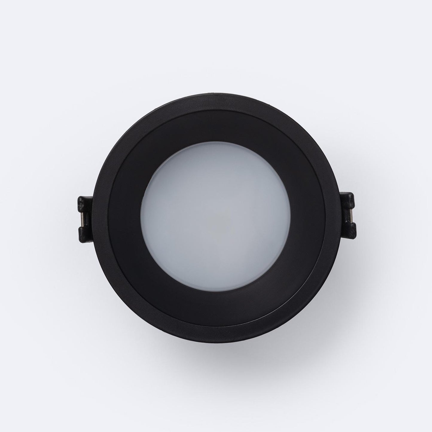 Collerette Downlight Conique IP65, Douille GU10, Ø85 mm, Installation Encastrée
