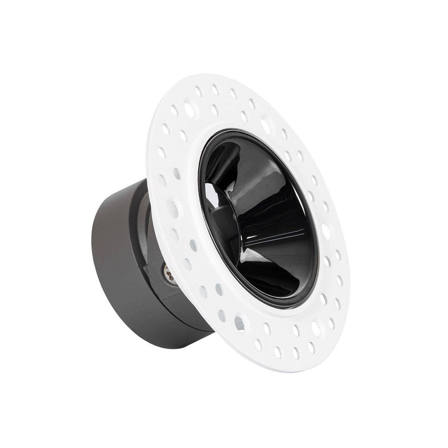Collerette Downlight Conique pour Spot LED, Ø 55 mm, IP20, Aluminium, Encastrable