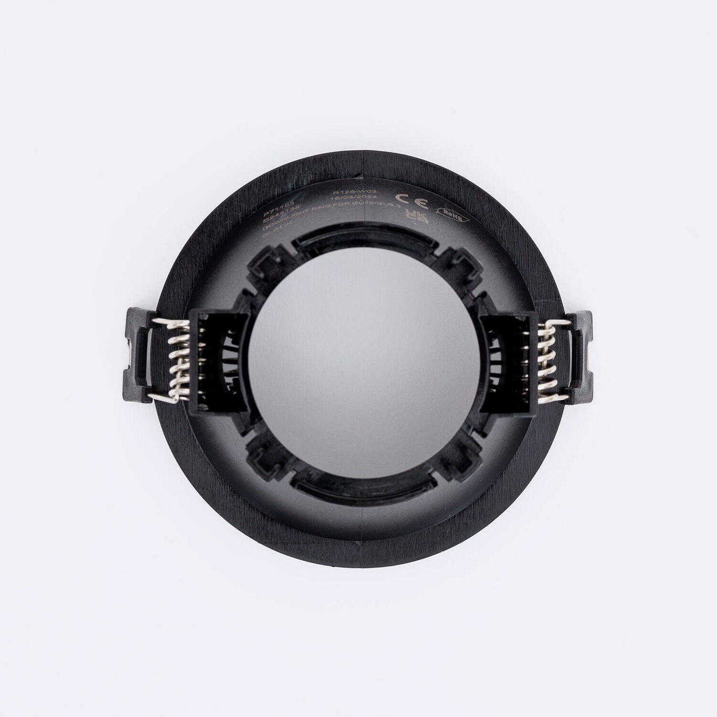 Collerette Downlight Conique pour Ampoule LED GU10 / GU5.3, Ø 75mm, IP20, Encastré