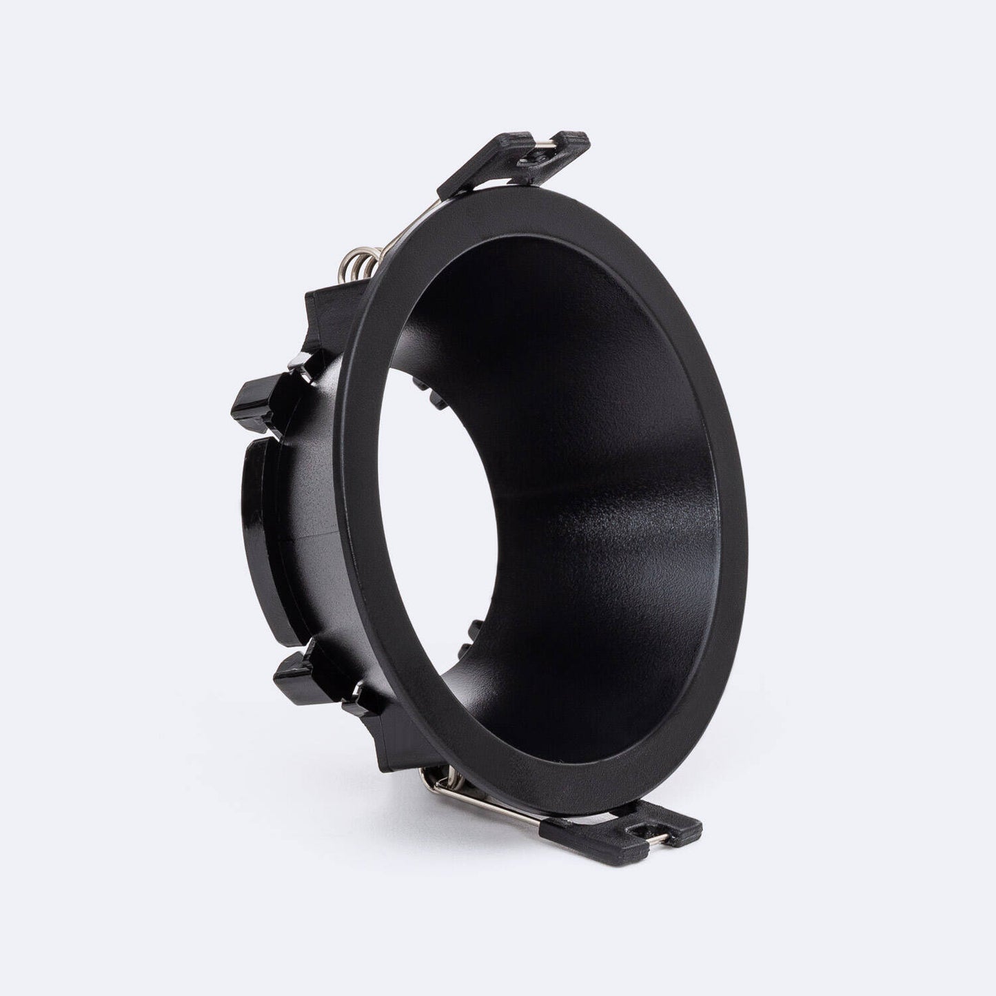 Collerette Downlight Conique pour Ampoule LED GU10/GU5.3, Ø 75mm, IP20, Installation Encastrée