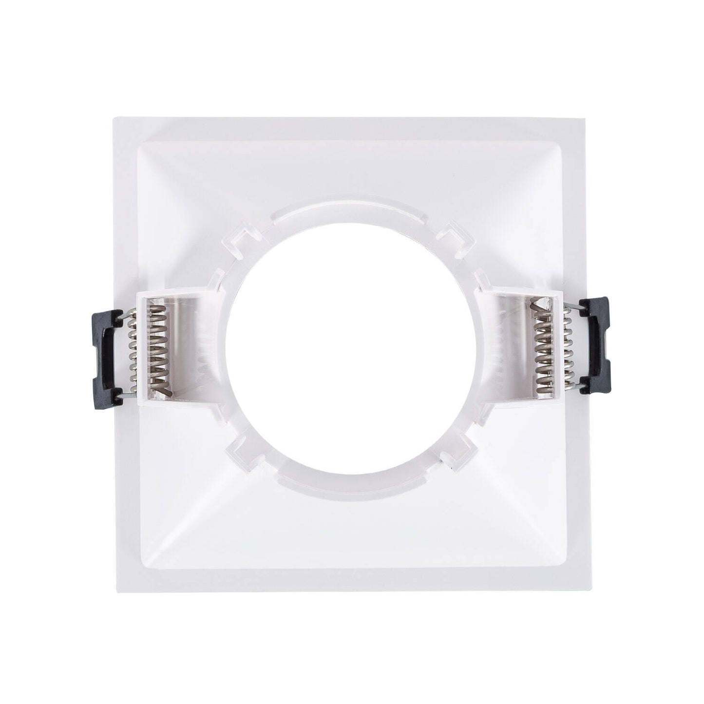 Collerette Downlight Carrée GU10 Encastrée 85x85mm IP20