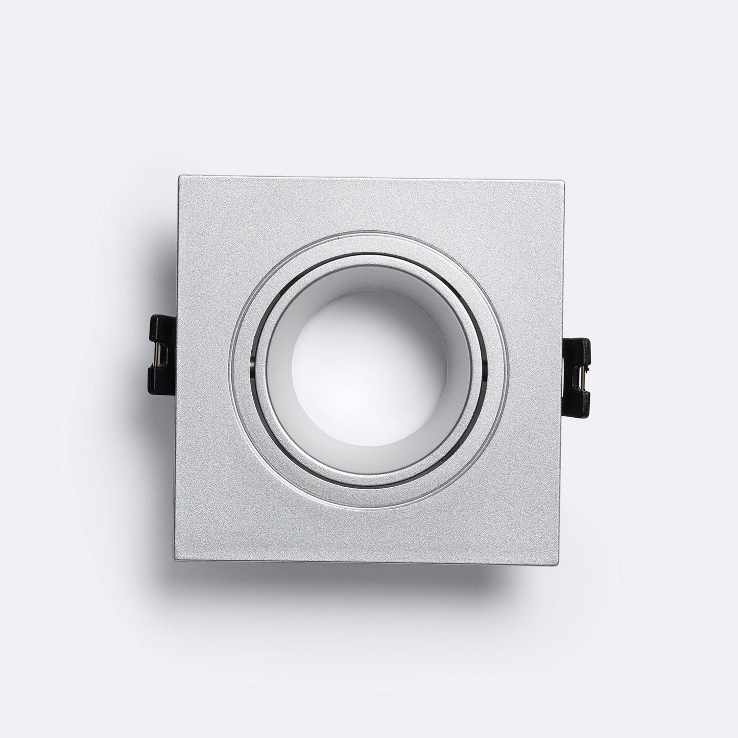 Collerette Downlight LED Carrée Orientable, Coupe Ø 75 mm, IP20