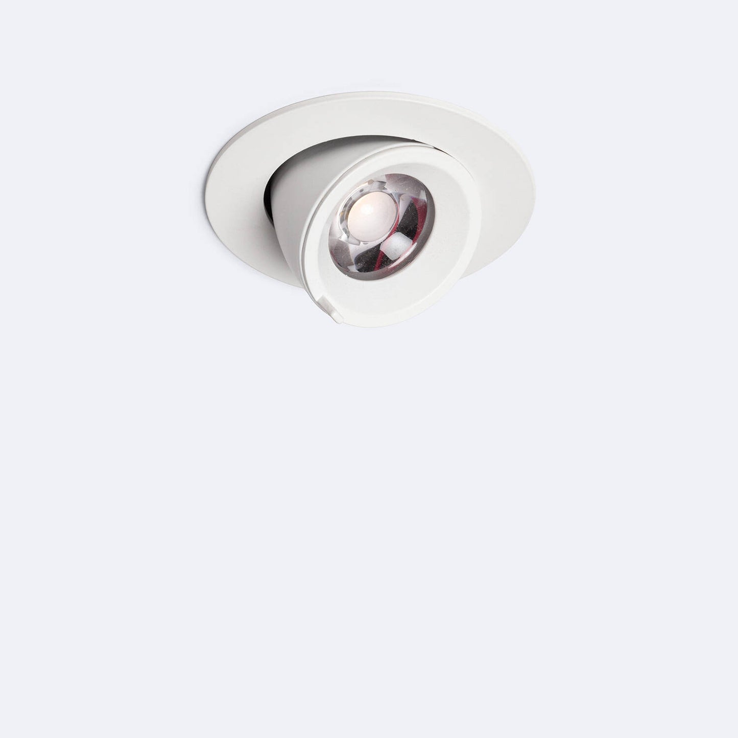 Downlight LED 10W Rond Orientable, IP20, IK05, Installation Encastrée