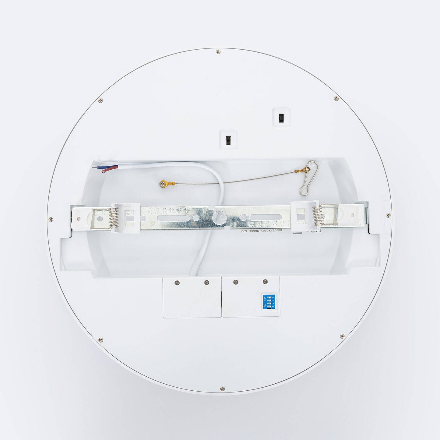 Downlight LED 24W Rond avec Détecteur de Mouvement et Crépuscule, IP20, Ø 280 mm