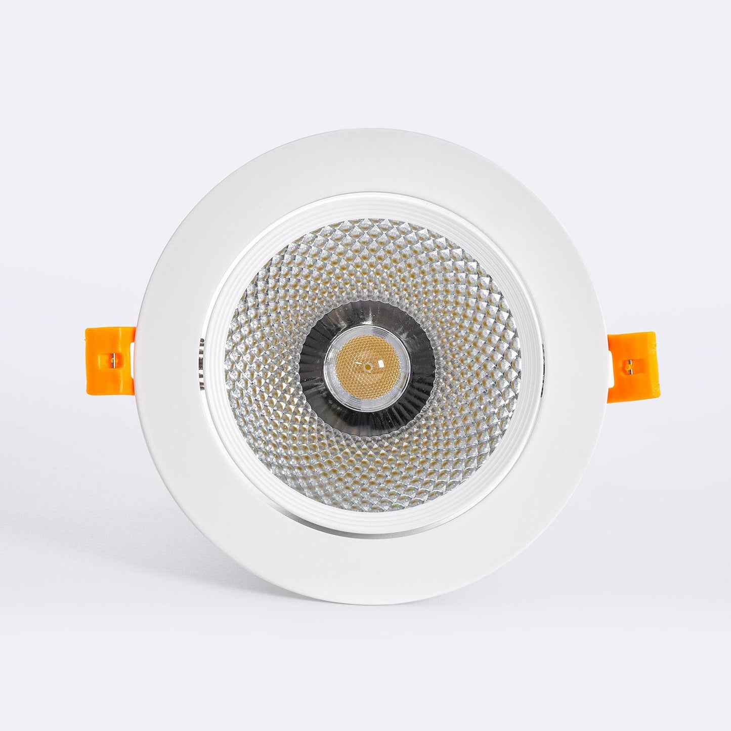 Spot Downlight LED 15W Dimmable Rond, IP20, Installation Encastrée