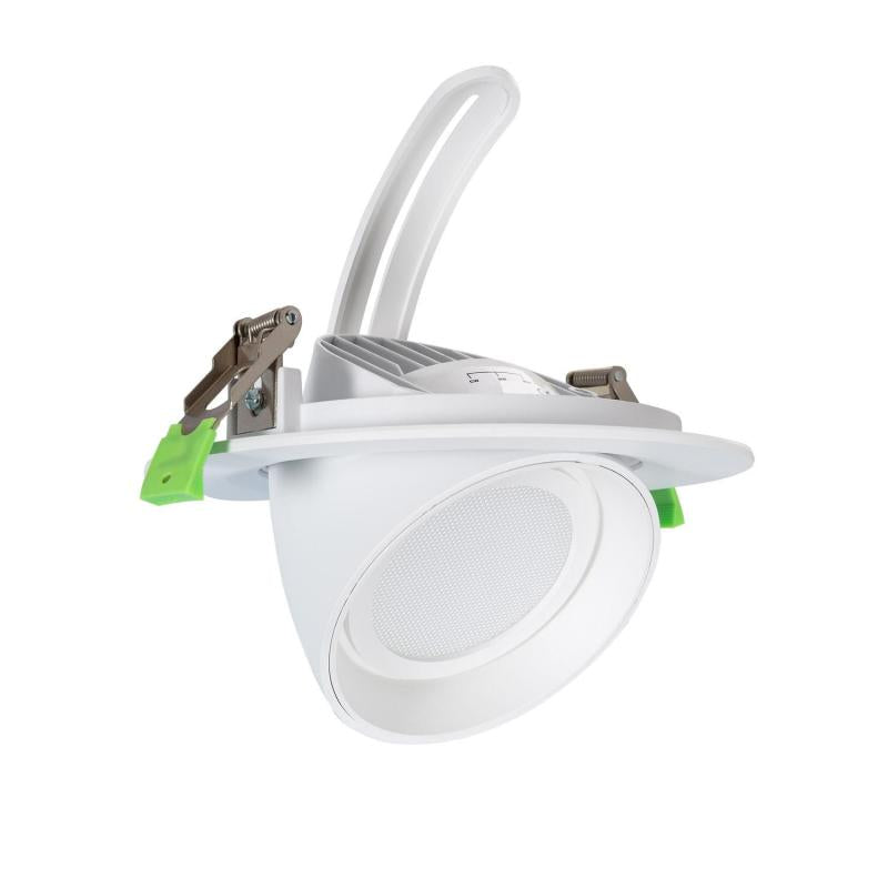 Downlight LED 24W Rond Orientable, 120lm/W, IP20, Ø170mm, Installation Encastrée