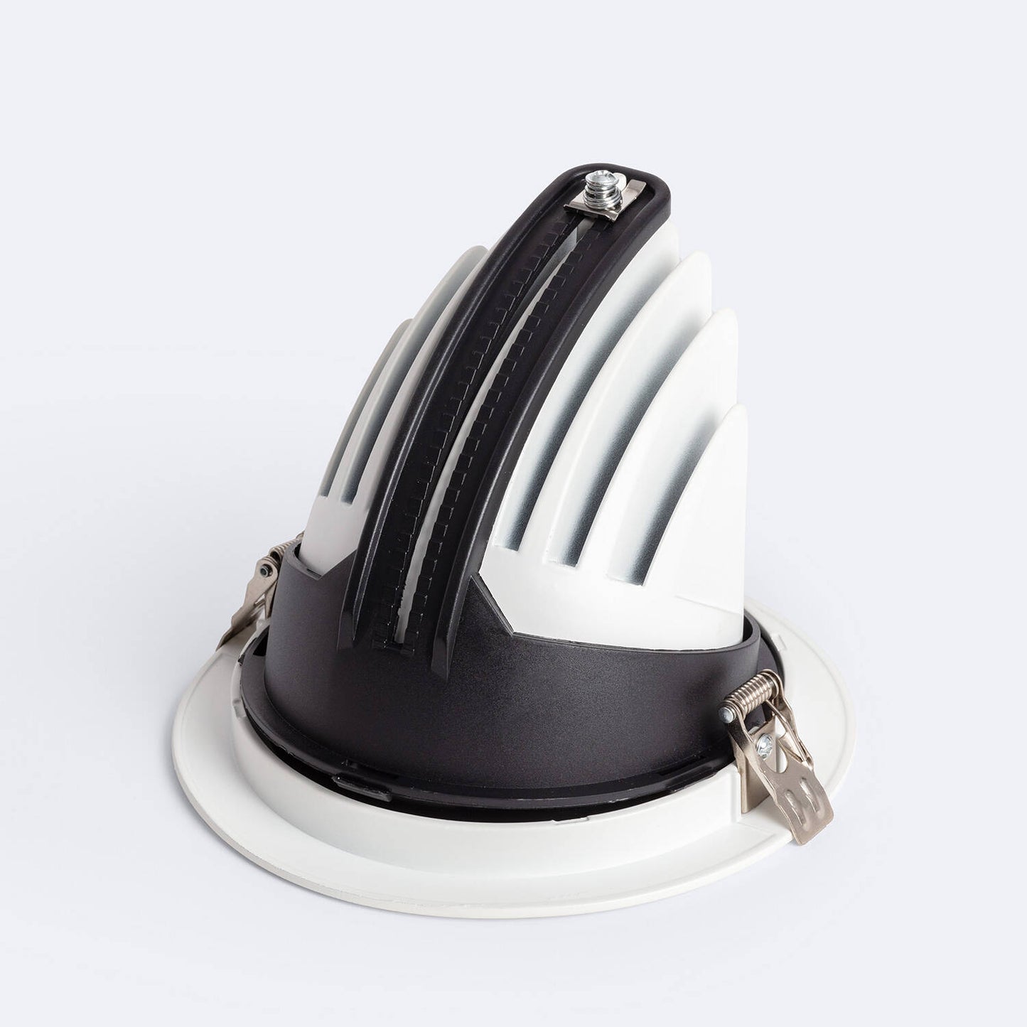 Downlight LED 30W Rond Orientable, IP20, 3300 lm, Installation Encastrée