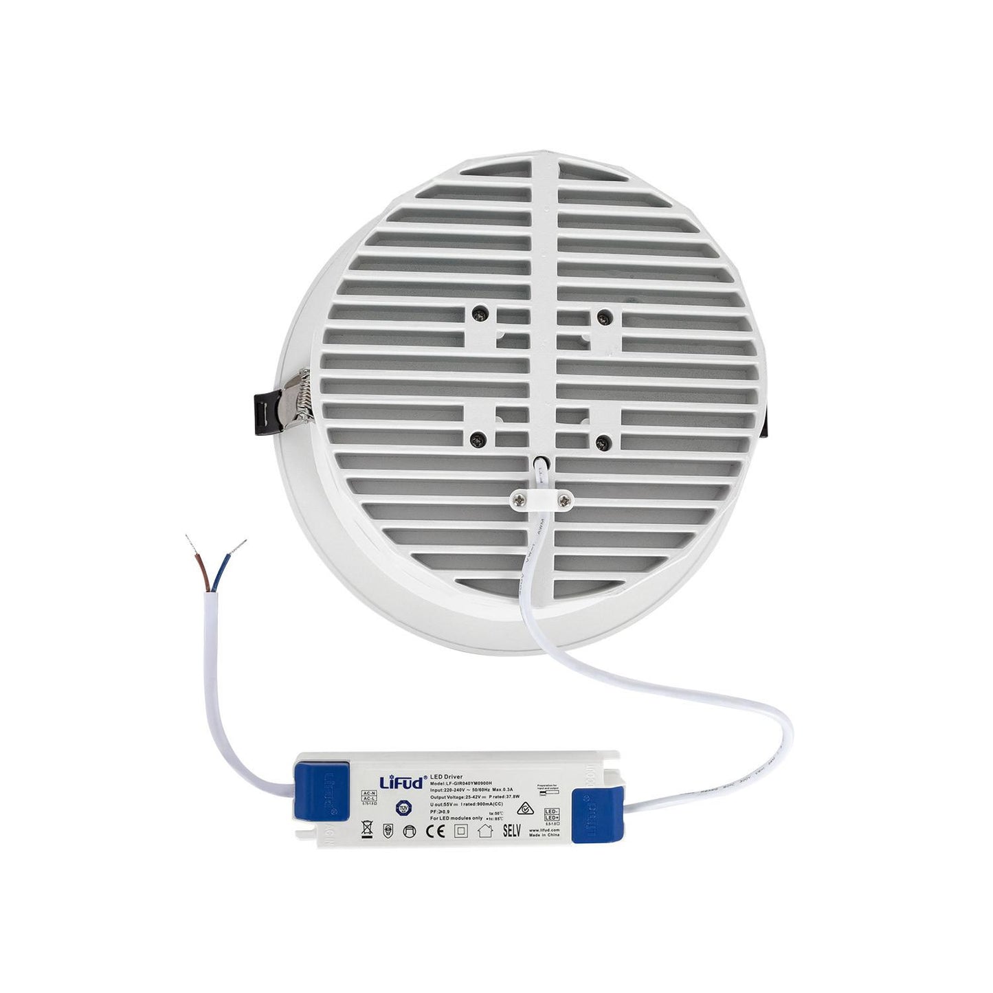 Downlight LED 36W Rond Non-Dimmable IP20 Aluminium 2800lm