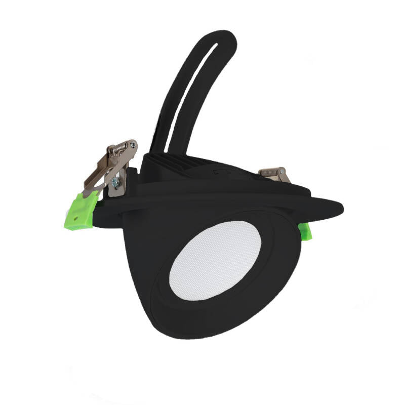 Downlight LED 38W Rond Orientable, IP20, 4560lm, Installation Encastrée