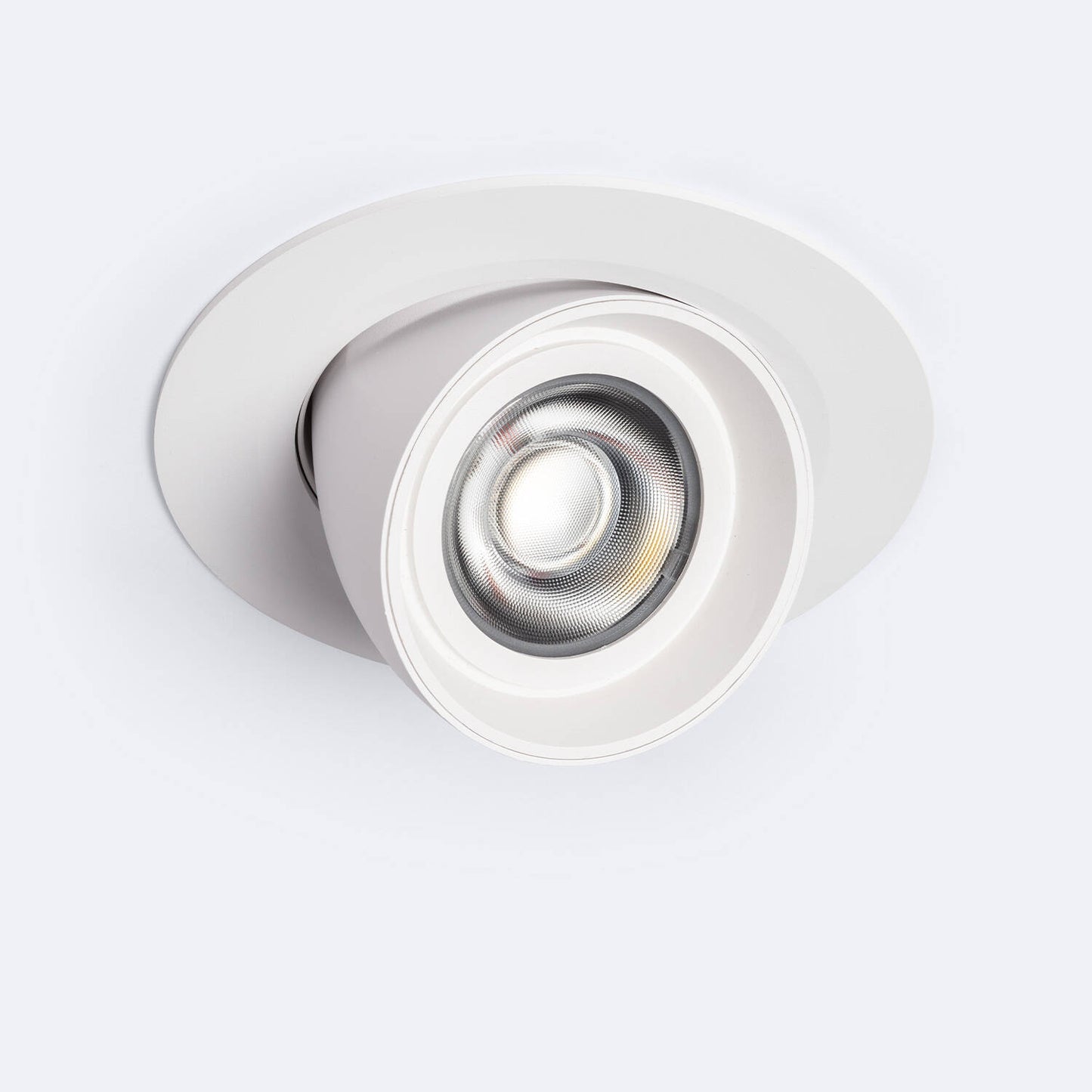 Downlight LED 38W Rond Orientable, IP20, 4560 lm, Installation Encastrée