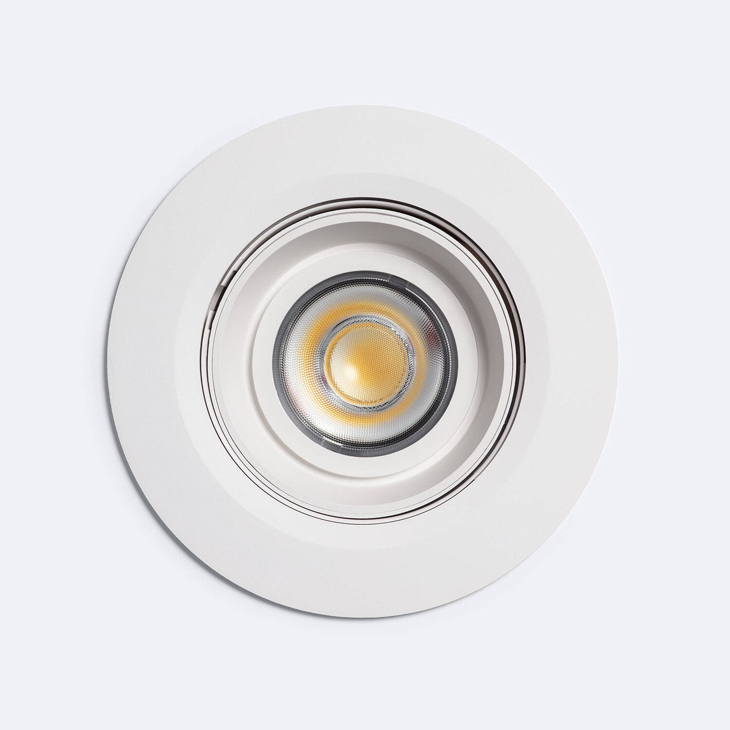 Downlight LED 38W Rond Orientable, IP20, 4560 lm, Installation Encastrée
