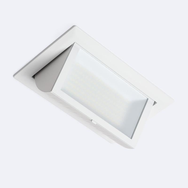 Downlight LED 40W Rectangulaire Orientable, IP44, 4000 lm, Installation Encastrée