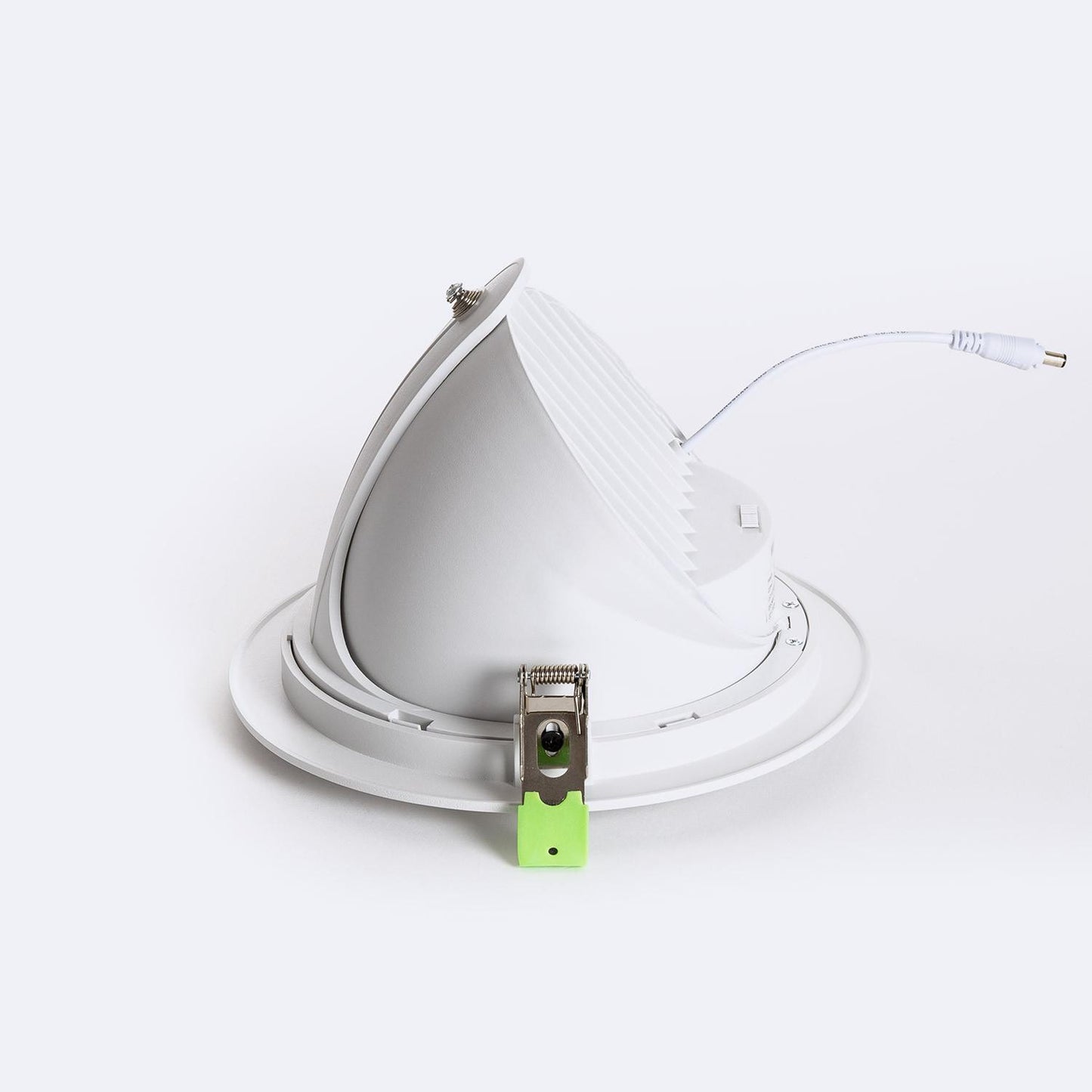 Downlight LED 60W Rond Orientable, 7200 lm, IP20, Installation Encastrée
