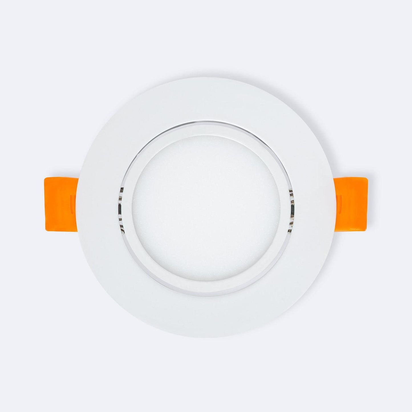 Downlight LED 6W Rond Orientable, IP44, Installation Encastrée