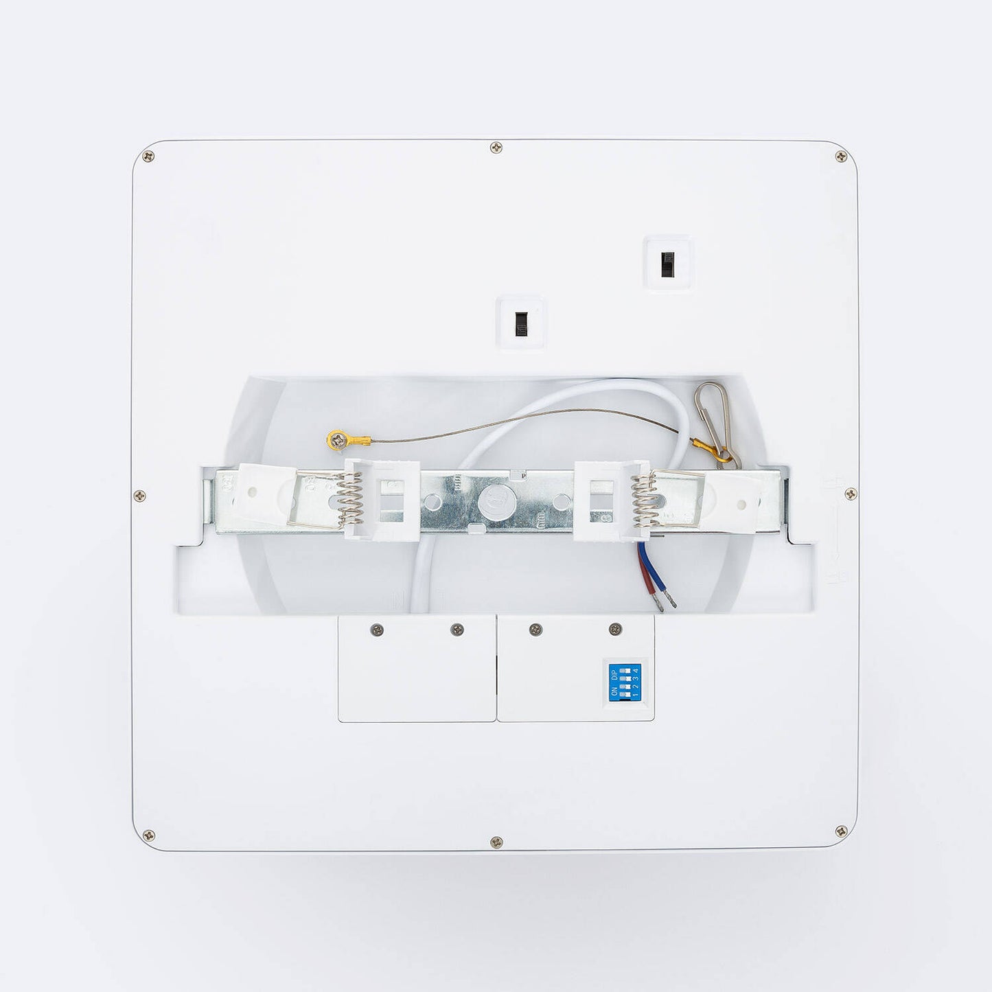 Downlight LED 18W Carré avec Détecteur de Mouvement, IP20, Installation Facile