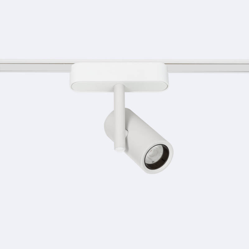 Spot LED sur Rail Magnétique 8W IP20 Orientable Blanc