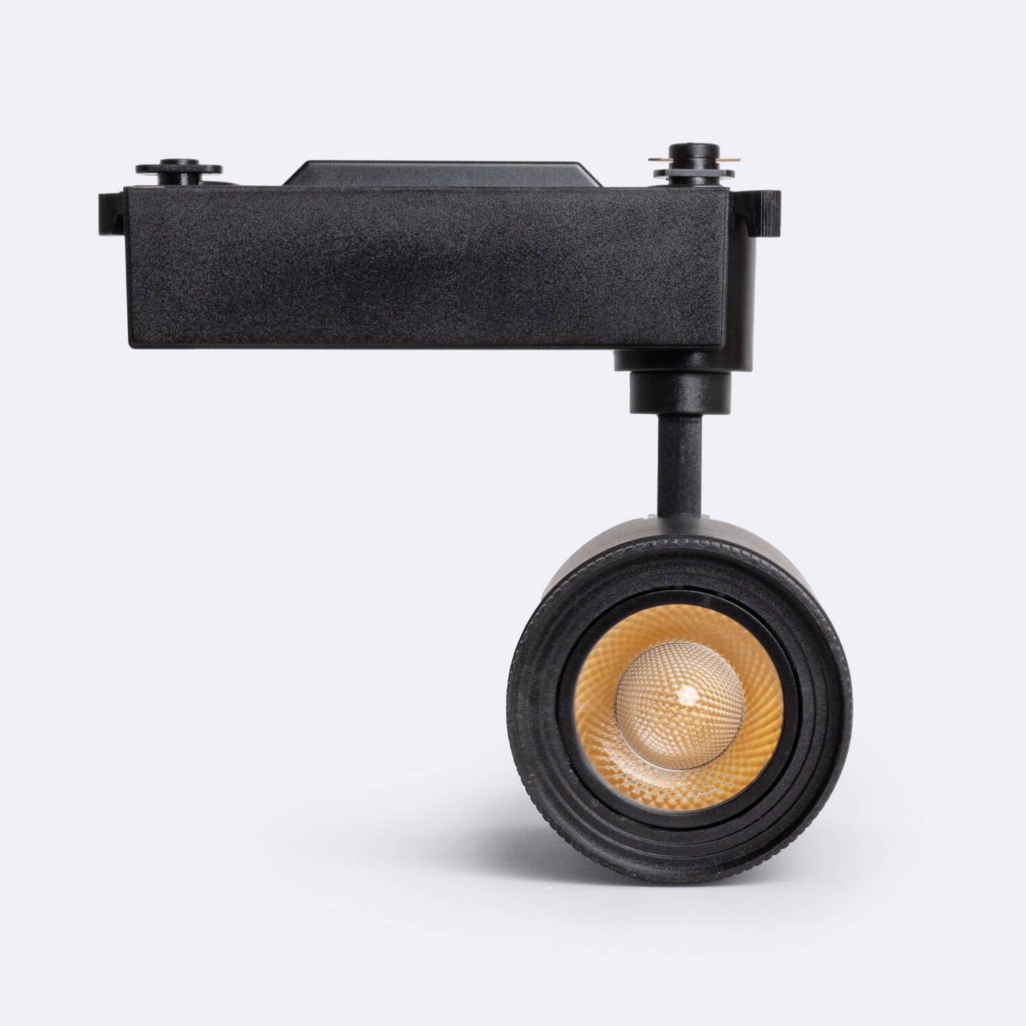 Spot LED sur Rail 30W IP20 Noir, Angle Réglable 15-60°, Dimmable