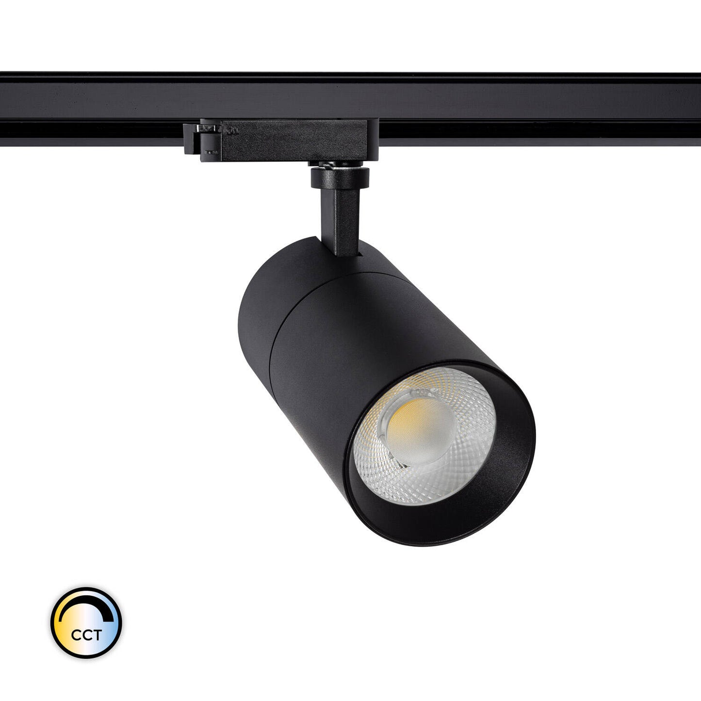 Spot LED sur Rail 30W Monophasé Mallet, Dimmable, IP20, Orientable