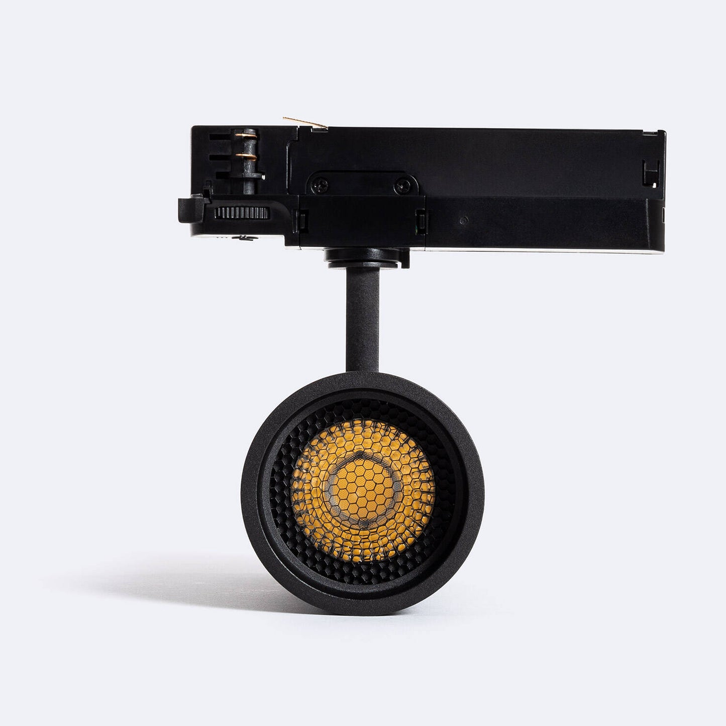 Spot LED 30W pour Rail Triphasé, Dimmable, Noir, IP20, UGR 17