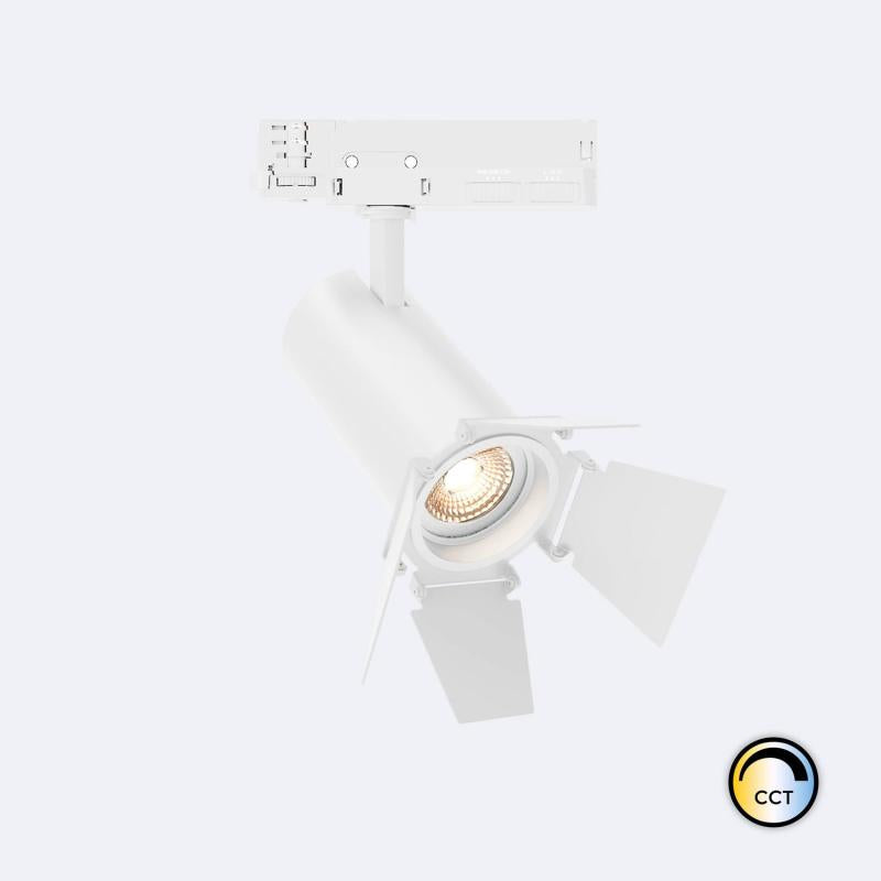 Spot LED 30W pour Rail Triphasé, Dimmable DALI, IP20, UGR 17