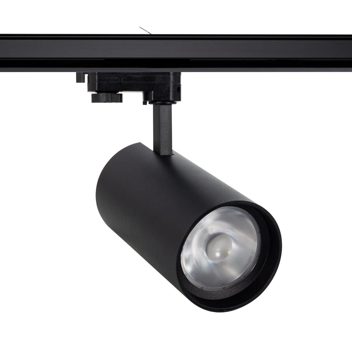 Spot LED sur Rail Triphasé 40W, IP20, Orientable, Noir