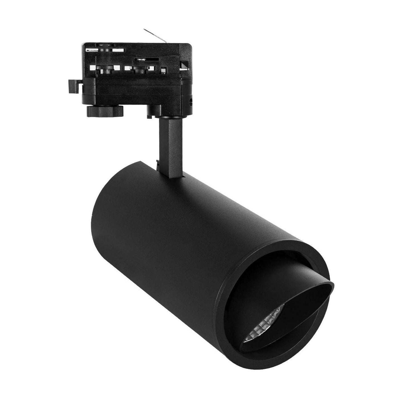 Spot LED sur Rail Triphasé 40W, IP20, 4000 lm, Orientable, Noir