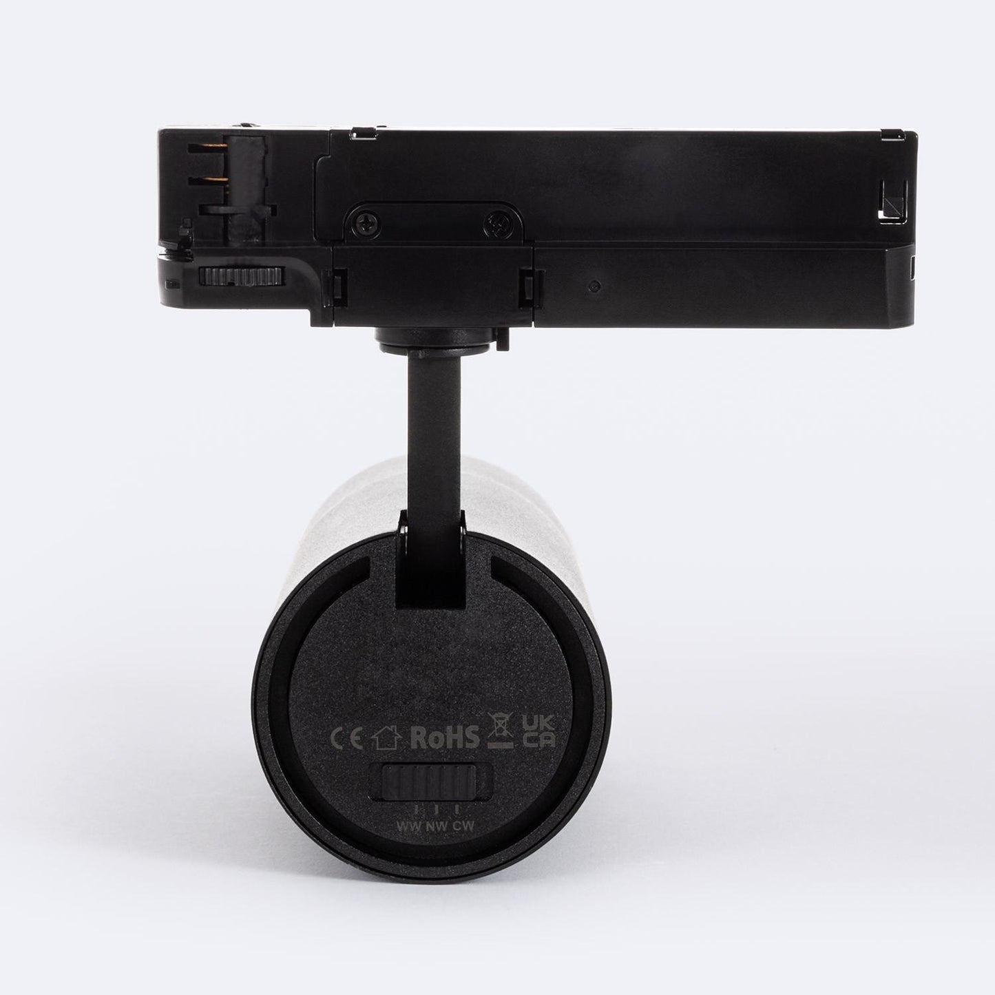 Spot LED sur Rail Triphasé 40W, Angle 24-60º, IP20, Orientable