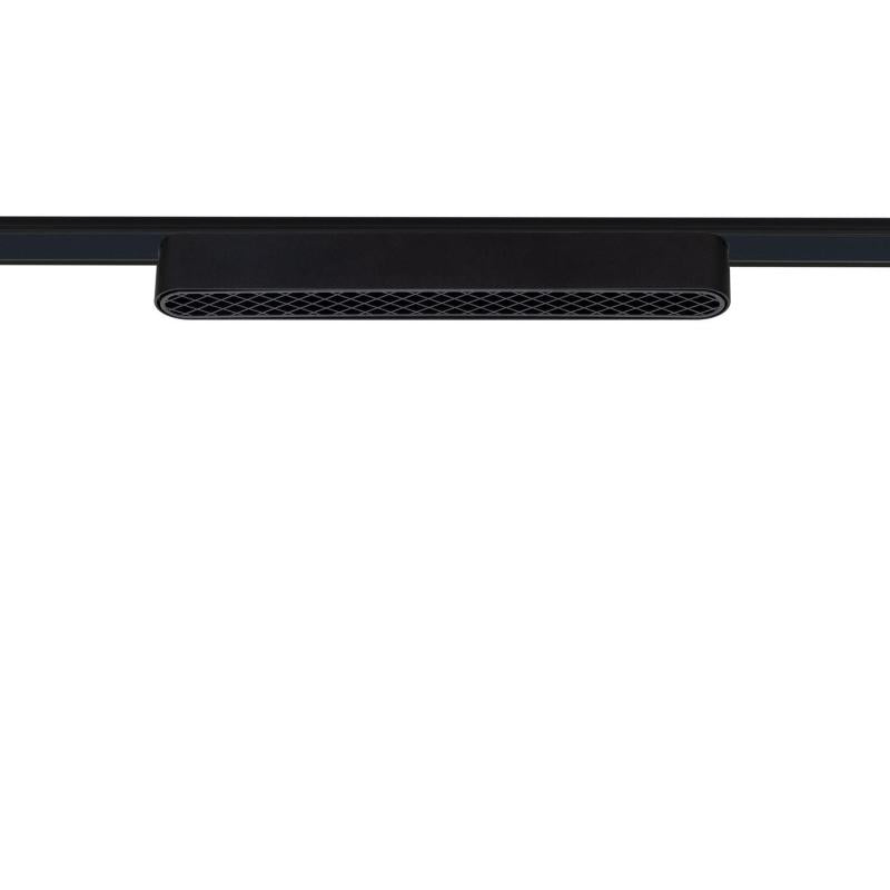 Spot LED sur Rail Magnétique 12W 48V Noir Extra-Plat 222mm IP20
