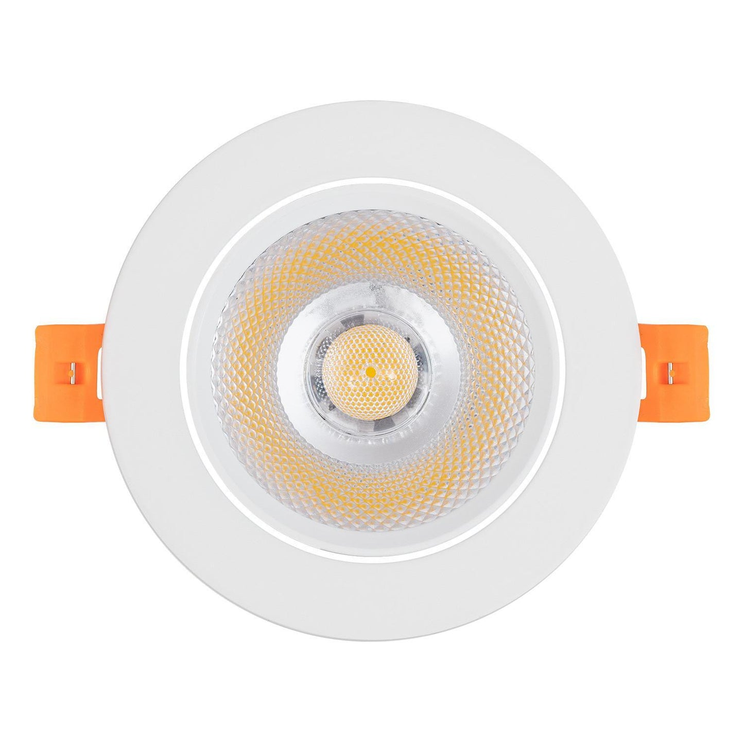 Spot Downlight LED 12W Rond Dimmable, IP20, Installation Encastrée