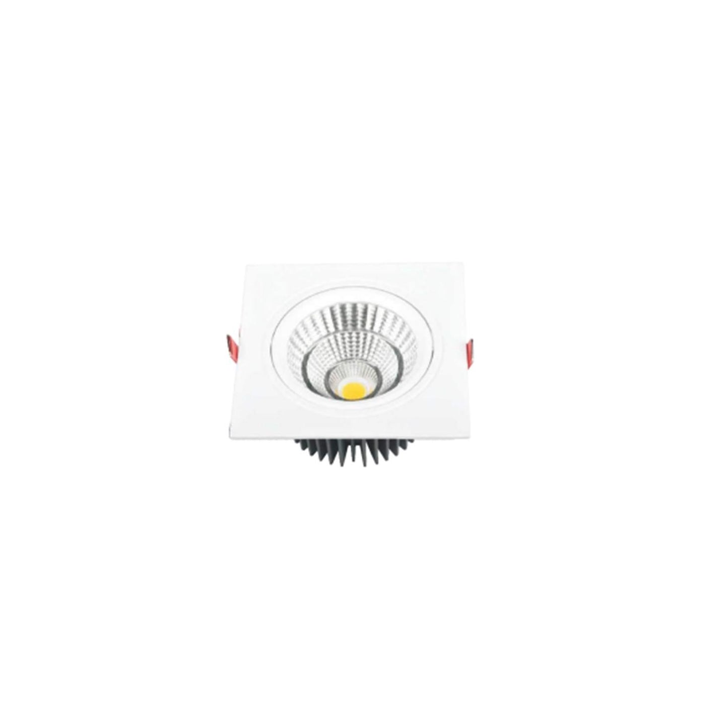 Spot LED Encastré Carré 15W Madison IP20 Non-Orientable