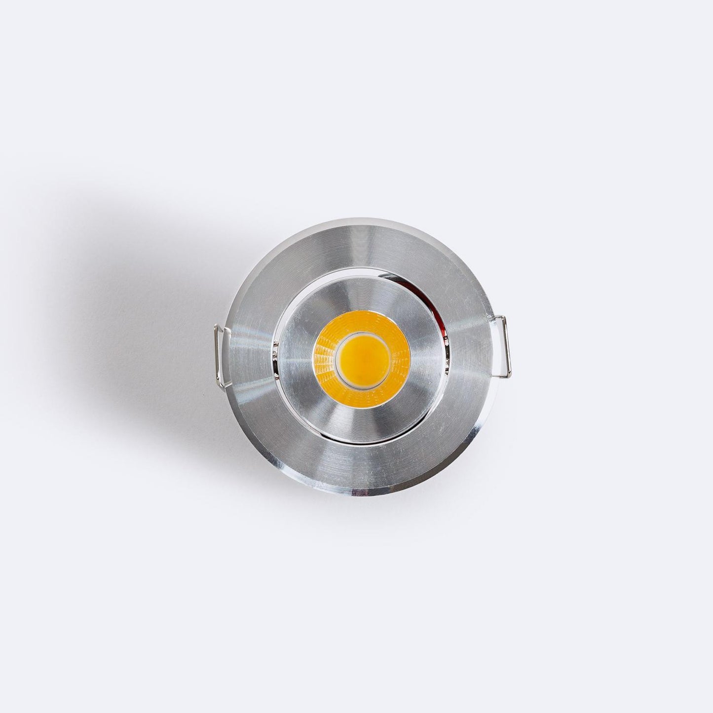 Spot Downlight LED Rond 1W IP20 Non Dimmable Argenté