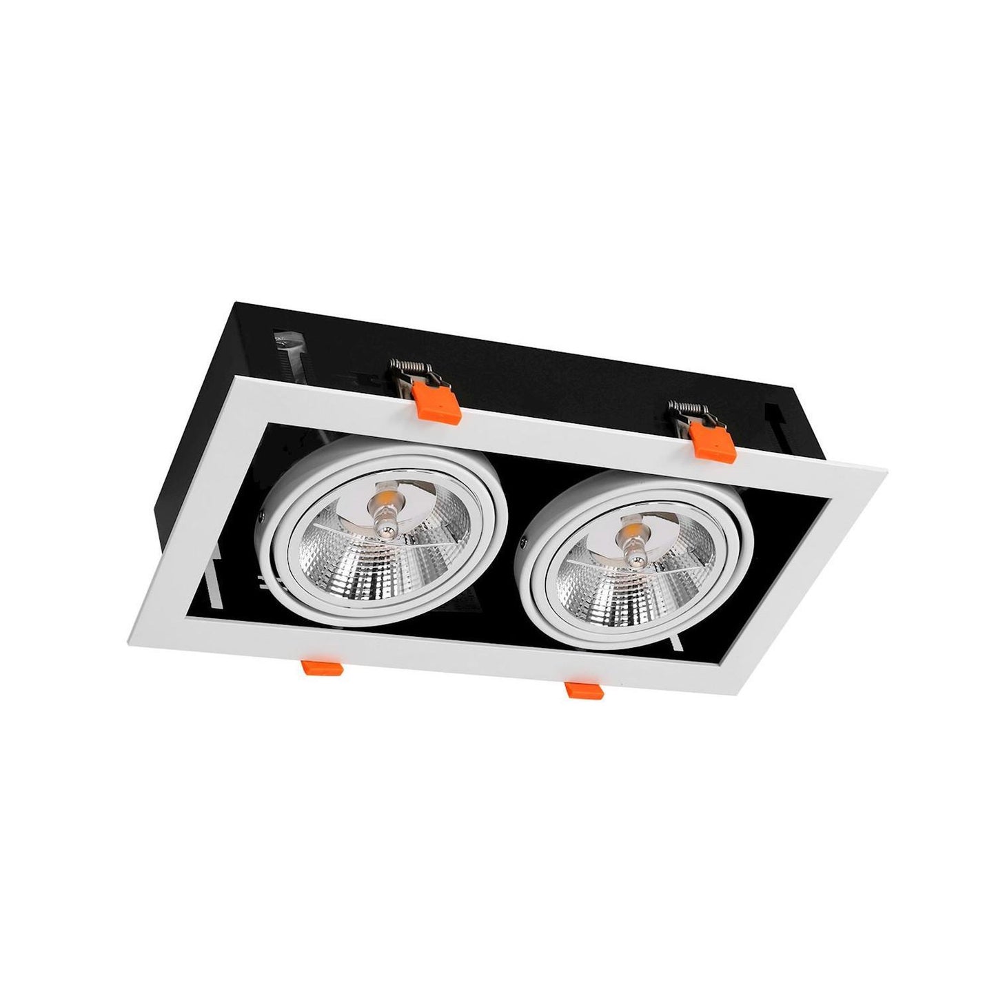 Spot Downlight LED Rectangulaire 24W Kardan AR111, IP20, Non-Dimmable