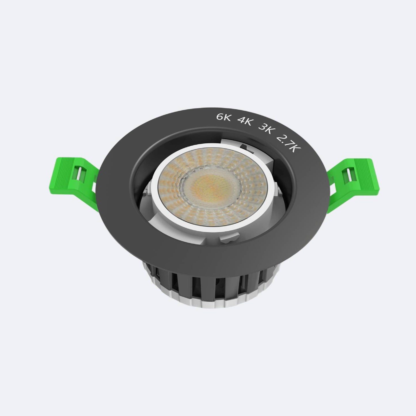 Spot Downlight LED Ignifuge 8W Rond Dimmable IP65 Encastré Ø 65 mm