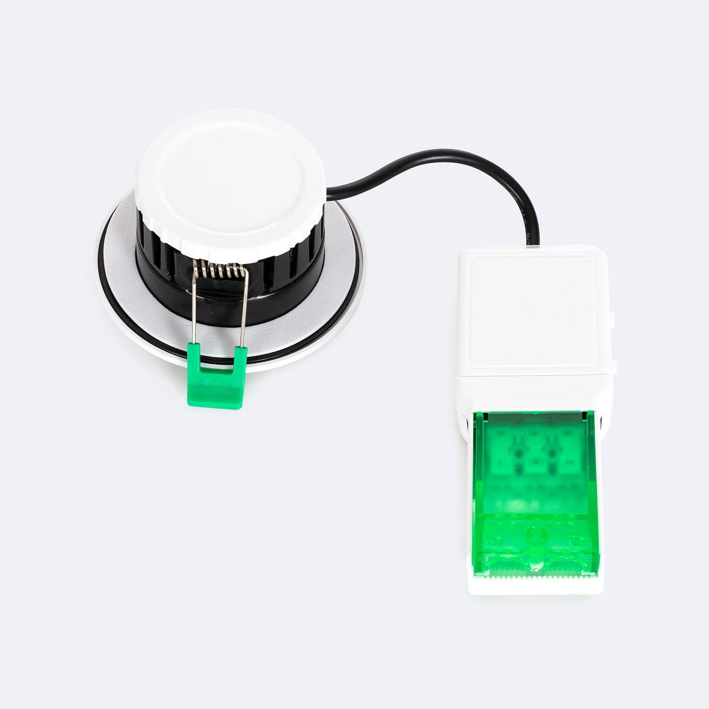 Spot Downlight LED Ignifuge 8W Rond Dimmable IP65 Encastré Ø 65 mm