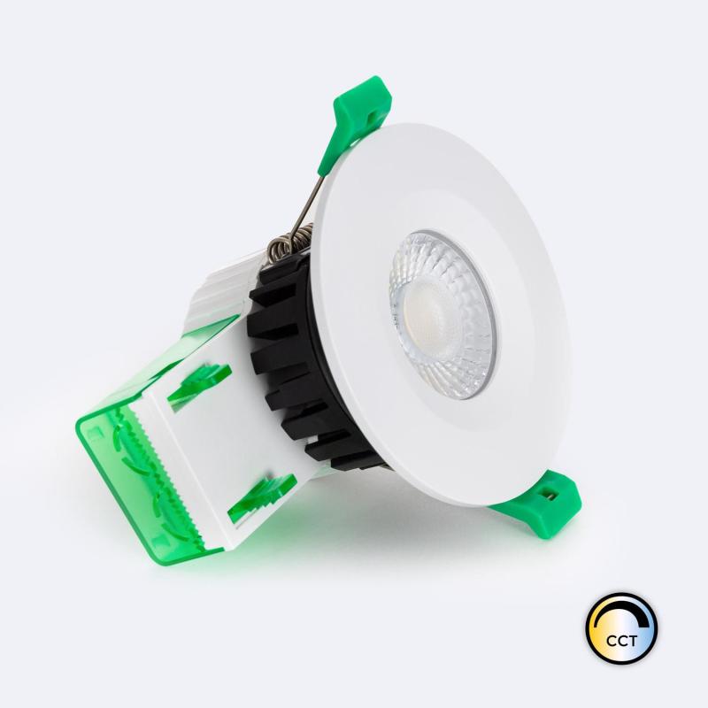 Spot Downlight LED Ignifuge 8W Rond Dimmable IP65 Ø 70 mm