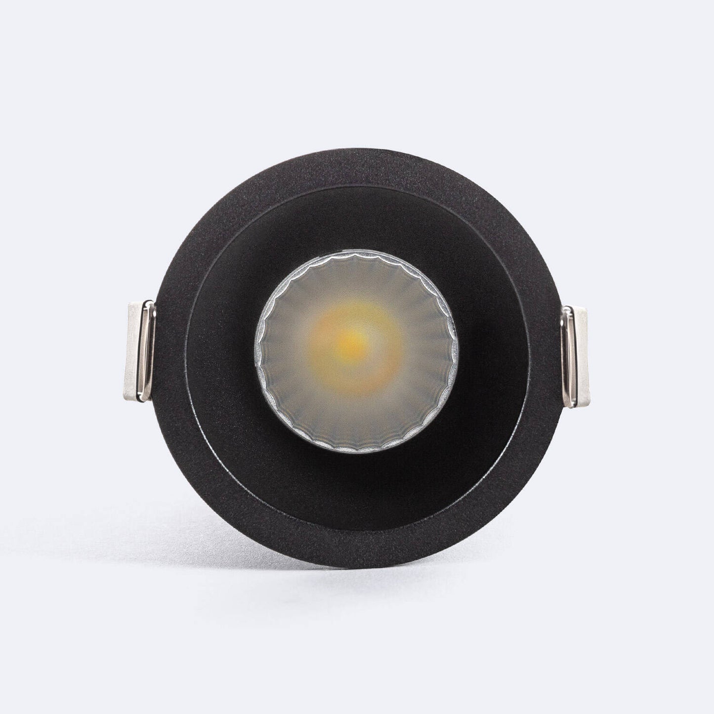 Spot Downlight LED 7W Rond Encastré Noir IP20 Dimmable Ø 55 mm