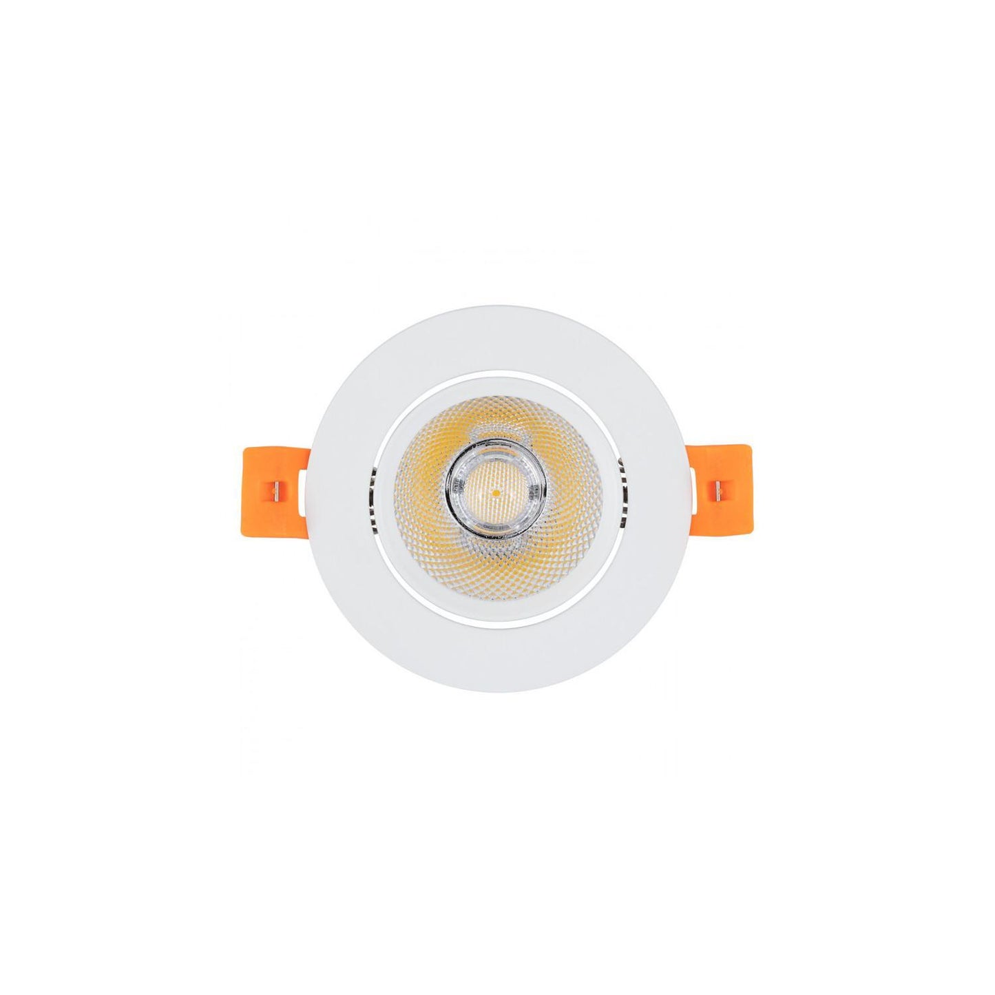 Spot Downlight LED 7W Rond Dimmable, IP40, Installation Encastrée