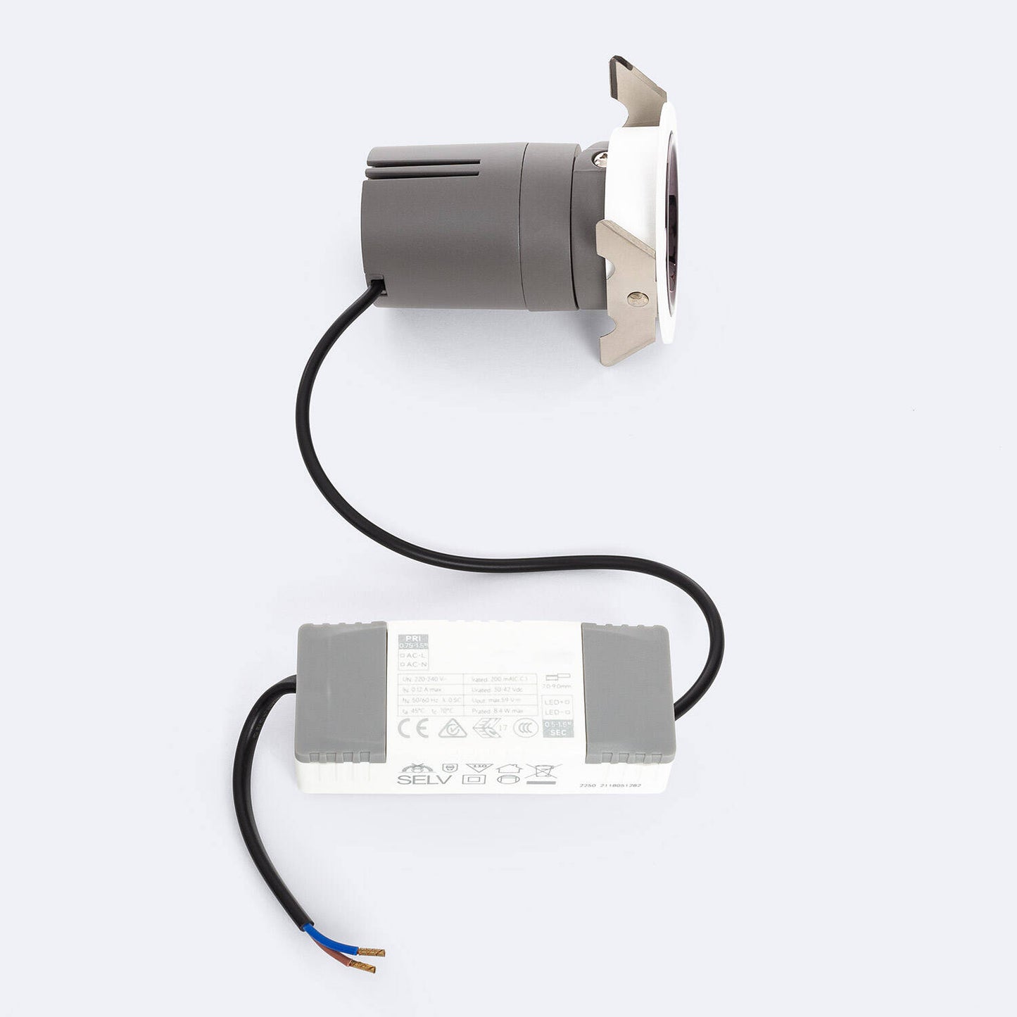 Spot Downlight LED 9W Encastré Circulaire IP20 Ø 55 mm
