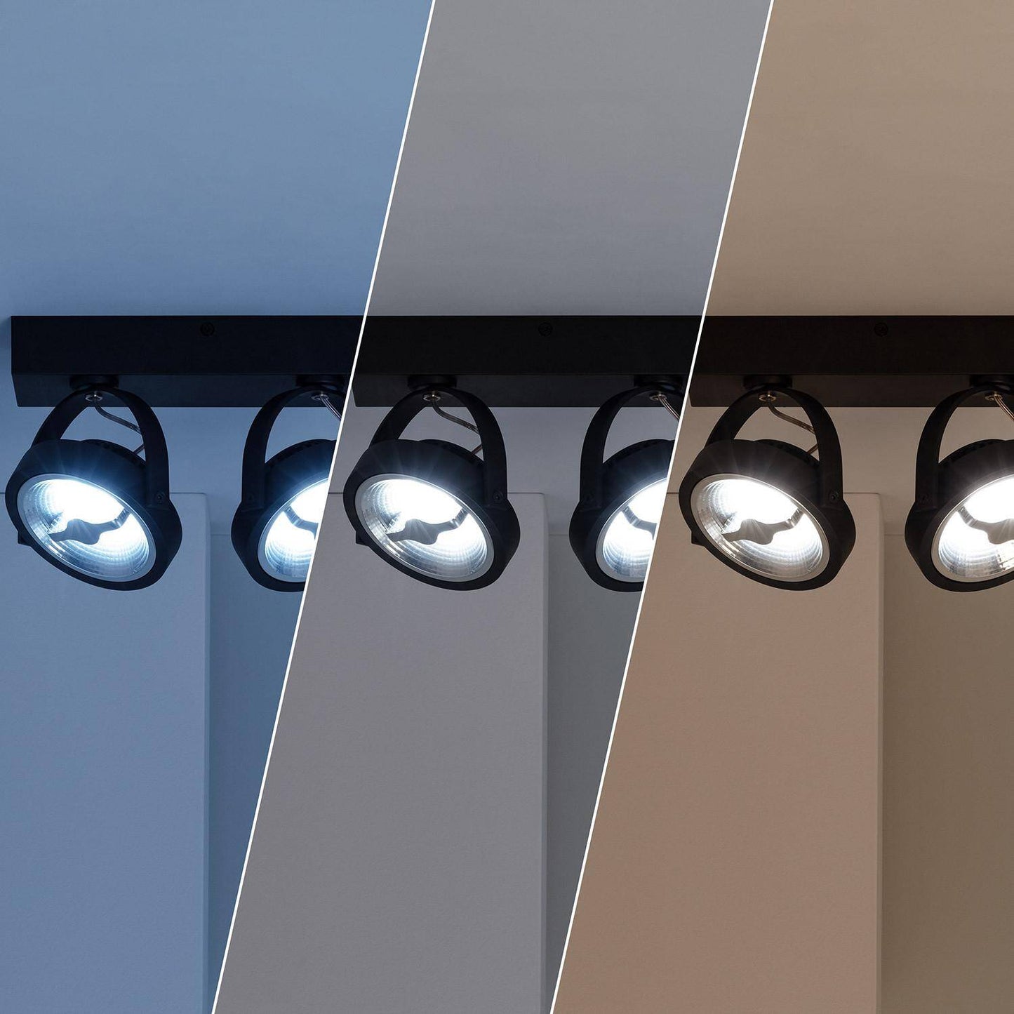 Spot LED Orientable 30W AR111 Dimmable IP20 Noir