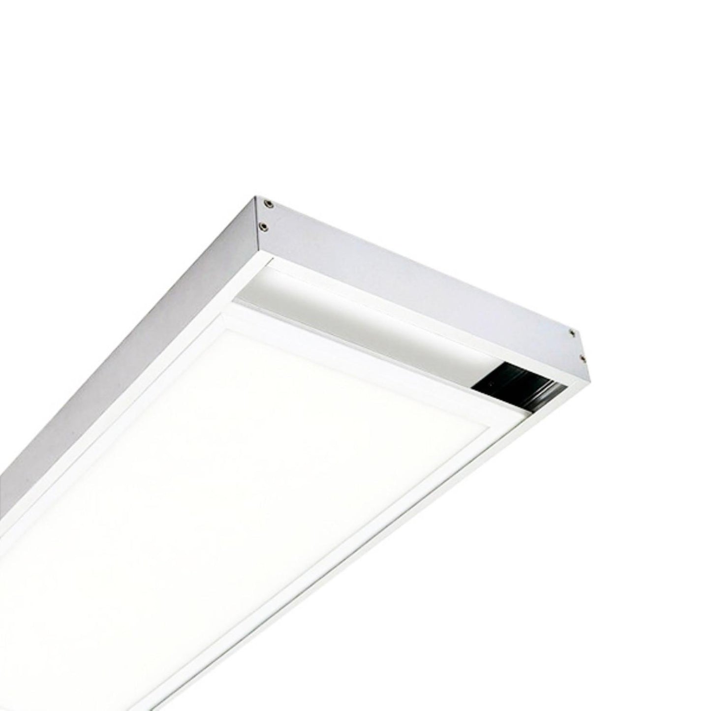 Oberflächenmontage-Kit für 120 x 30 cm große LED-Panels, einfache Installation, Aluminium