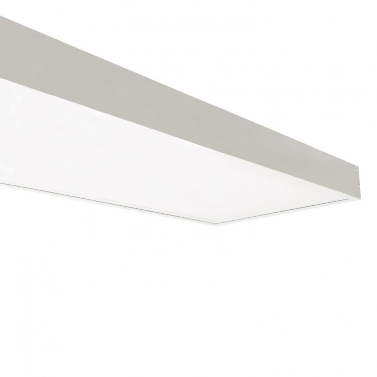 Oberflächenmontage-Kit für 120 x 30 cm große LED-Panels, einfache Installation, Aluminium