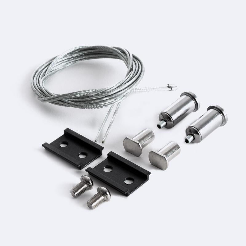 SuperSlim 25 mm 48 V Stahl-Magnetschienen-Aufhängungssatz